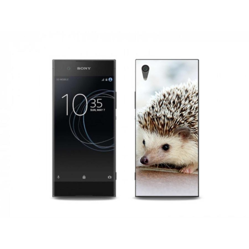 Gelové pouzdro mmCase na mobil Sony Xperia XA1 - ježek