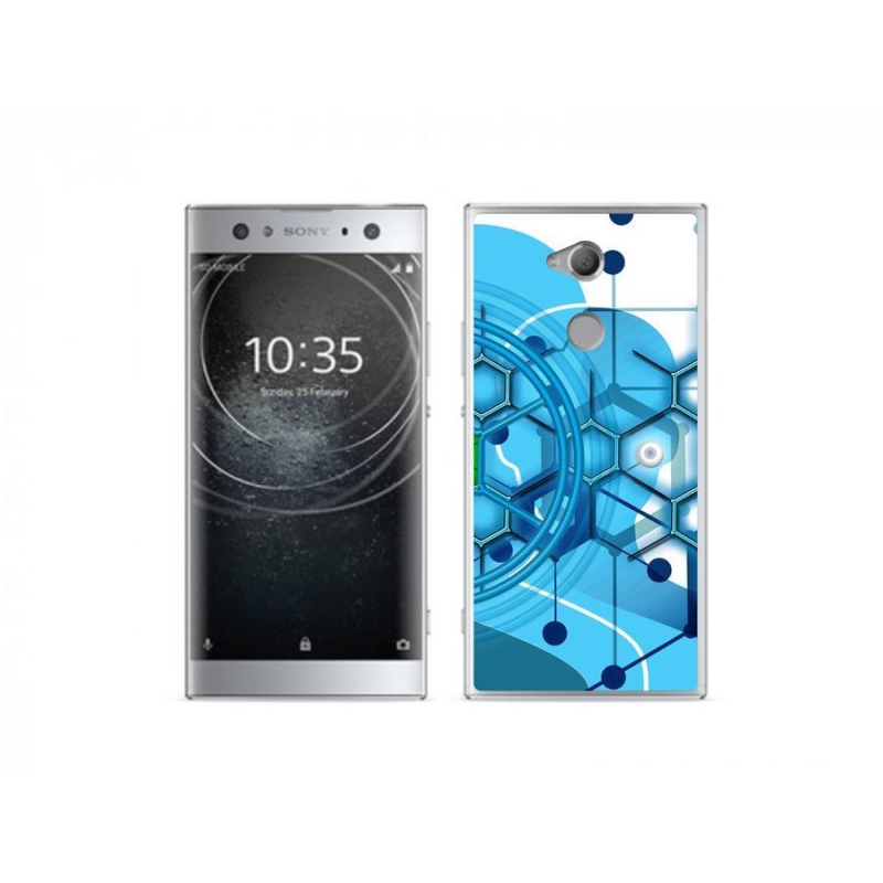 Gelové pouzdro mmCase na mobil Sony Xperia XA2 Ultra - abstraktní vzor 2