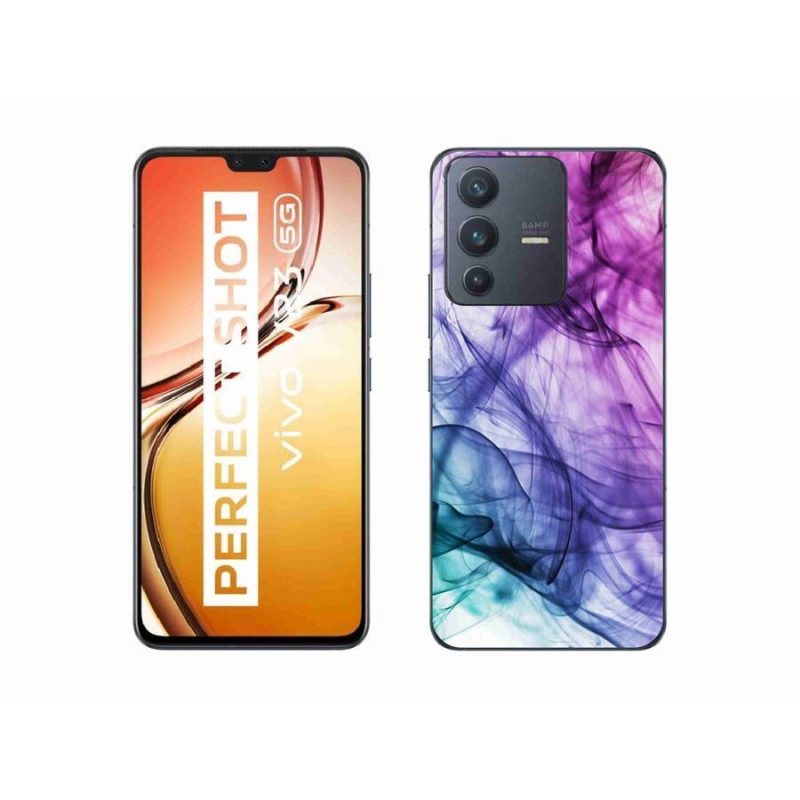 Gelové pouzdro mmCase na mobil Vivo V23 5G - abstraktní vzor