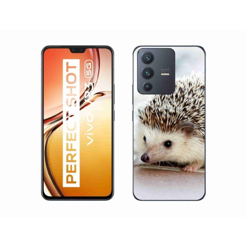 Gelové pouzdro mmCase na mobil Vivo V23 5G - ježek