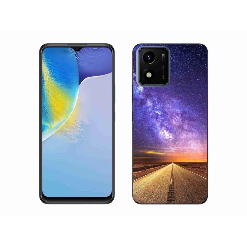 Gelové pouzdro mmCase na mobil Vivo Y01 - americká silnice