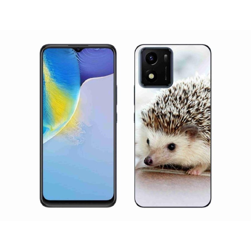 Gelové pouzdro mmCase na mobil Vivo Y01 - ježek