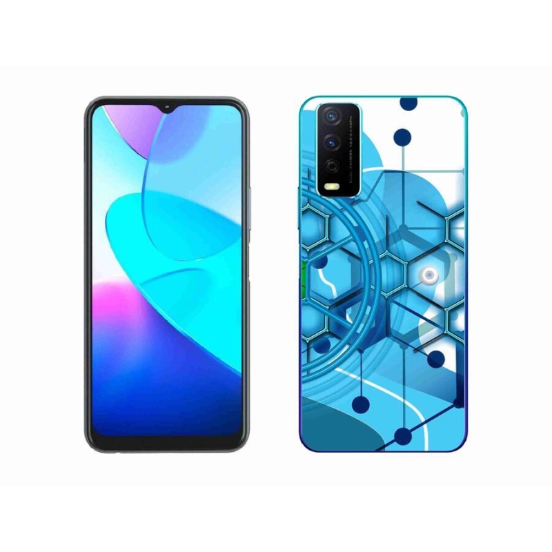 Gelové pouzdro mmCase na mobil Vivo Y11s/Y20s - abstraktní vzor 2
