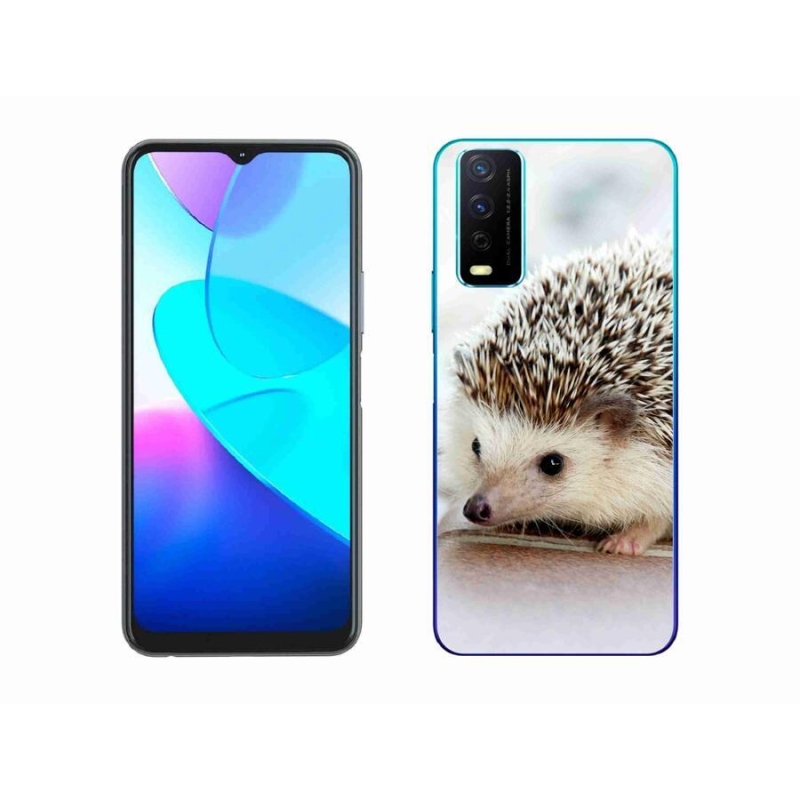 Gelové pouzdro mmCase na mobil Vivo Y11s/Y20s - ježek