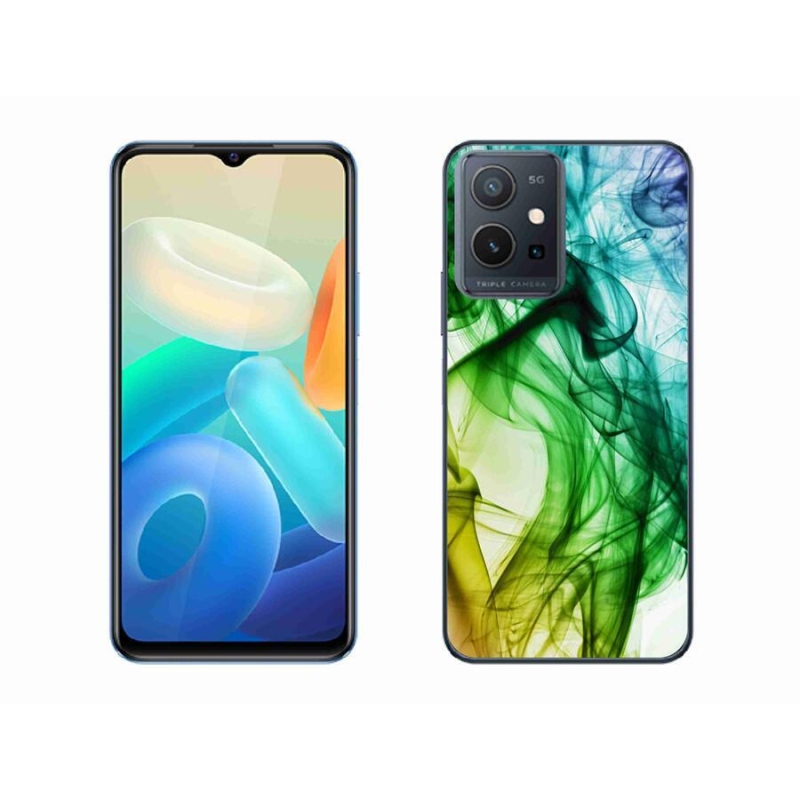 Gelové pouzdro mmCase na mobil Vivo Y55 5G - abstraktní vzor 3