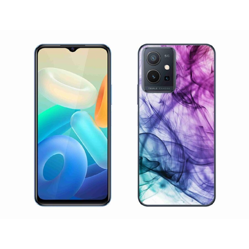 Gelové pouzdro mmCase na mobil Vivo Y55 5G - abstraktní vzor