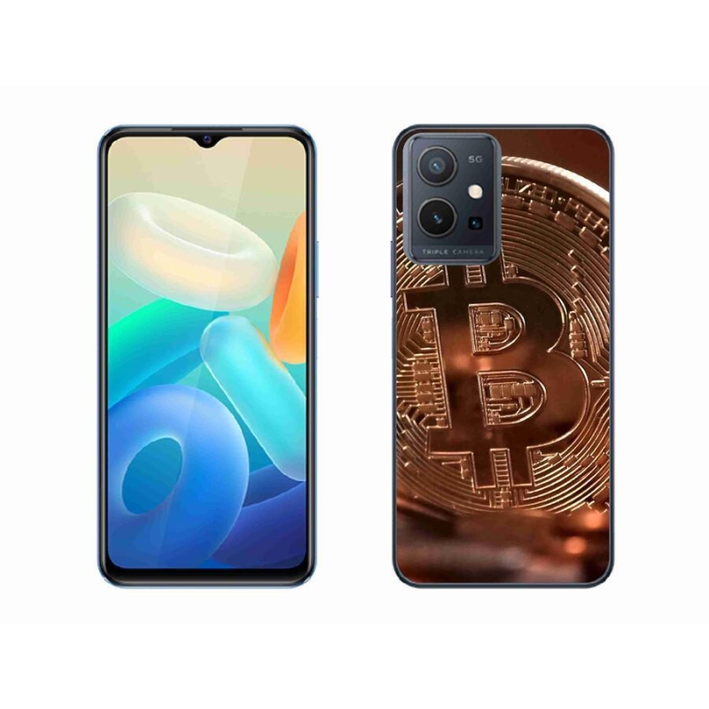 Gelové pouzdro mmCase na mobil Vivo Y55 5G - bitcoin