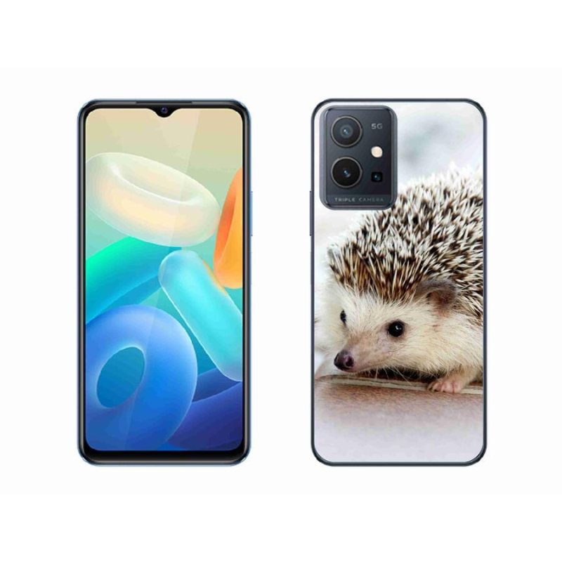 Gelové pouzdro mmCase na mobil Vivo Y55 5G - ježek