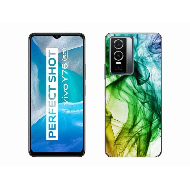 Gelové pouzdro mmCase na mobil Vivo Y76 5G - abstraktní vzor 3