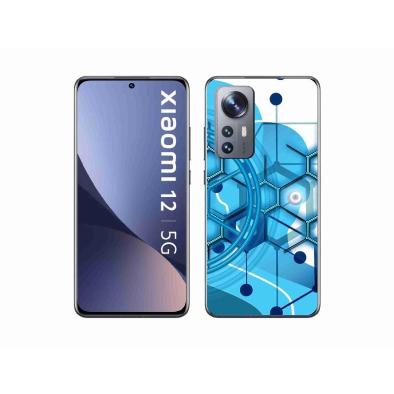 Gelové pouzdro mmCase na mobil Xiaomi 12 - abstraktní vzor 2