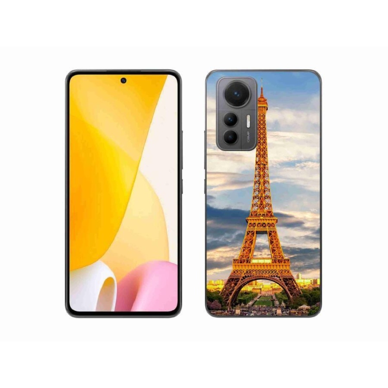 Gelové pouzdro mmCase na mobil Xiaomi 12 Lite - eiffelova věž 3