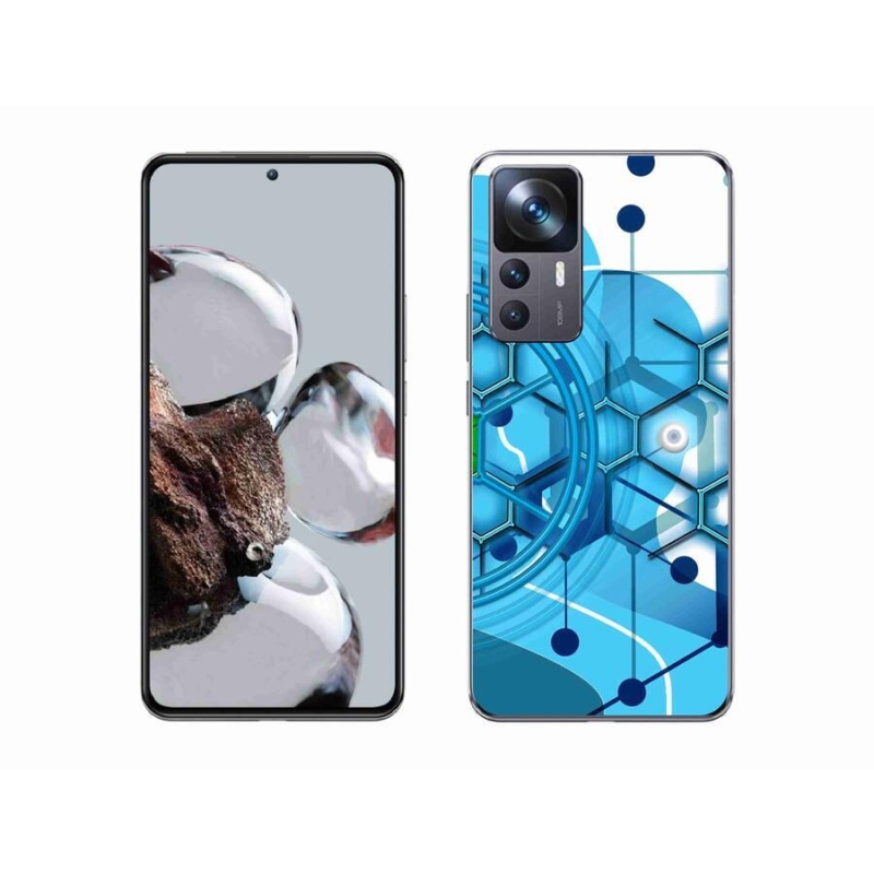Gelové pouzdro mmCase na mobil Xiaomi 12T - abstraktní vzor 2