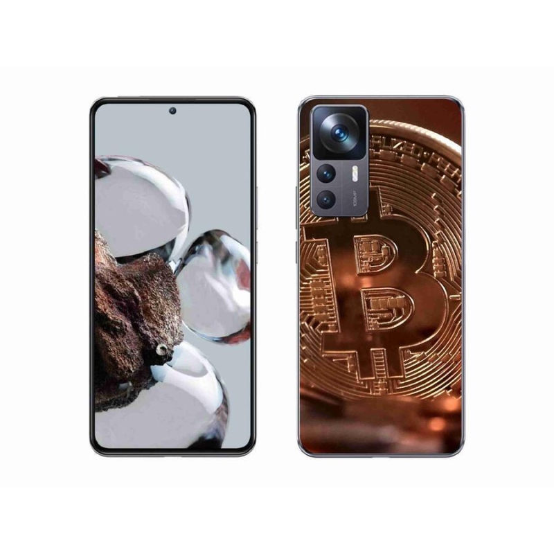 Gelové pouzdro mmCase na mobil Xiaomi 12T Pro - bitcoin