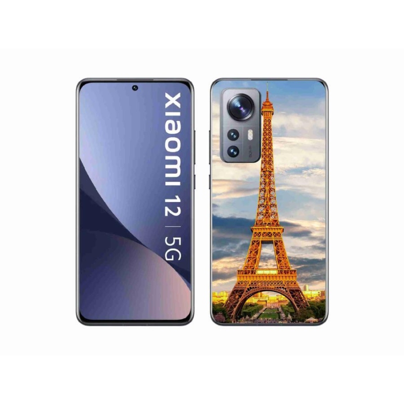 Gelové pouzdro mmCase na mobil Xiaomi 12X - eiffelova věž 3