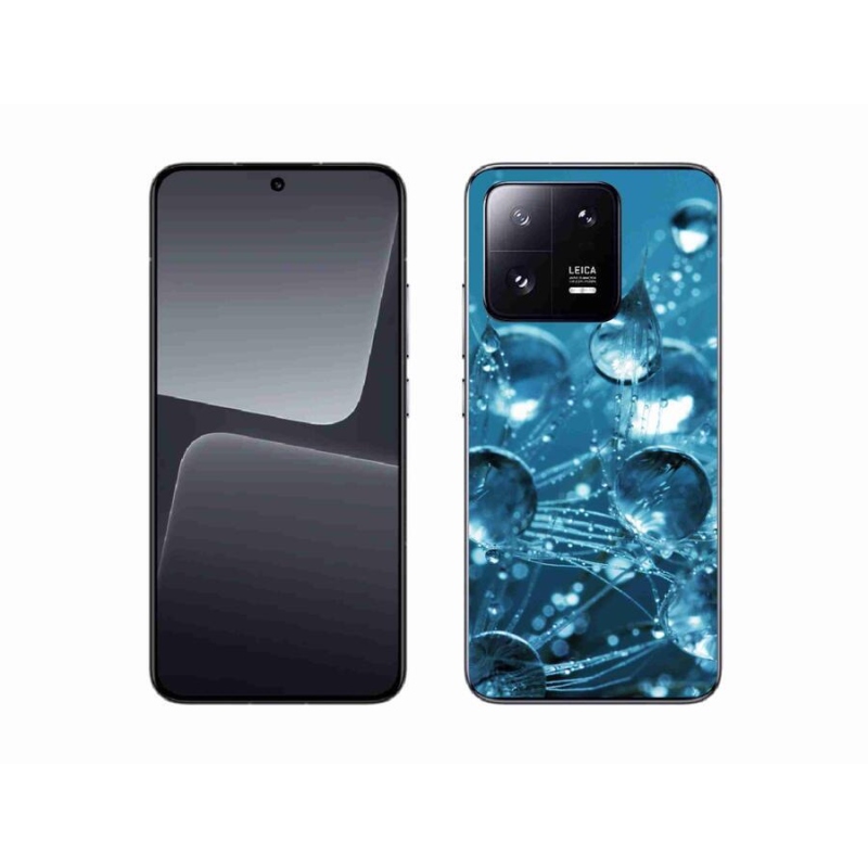 Gelové pouzdro mmCase na mobil Xiaomi 13 - kapky vody