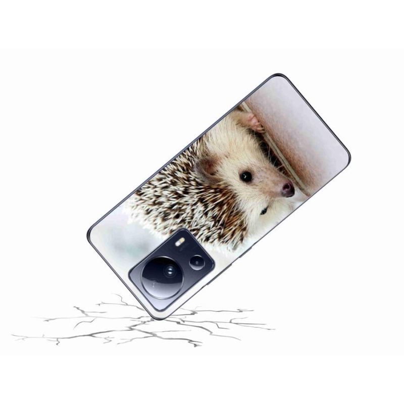 Gelové pouzdro mmCase na mobil Xiaomi 13 Lite - ježek