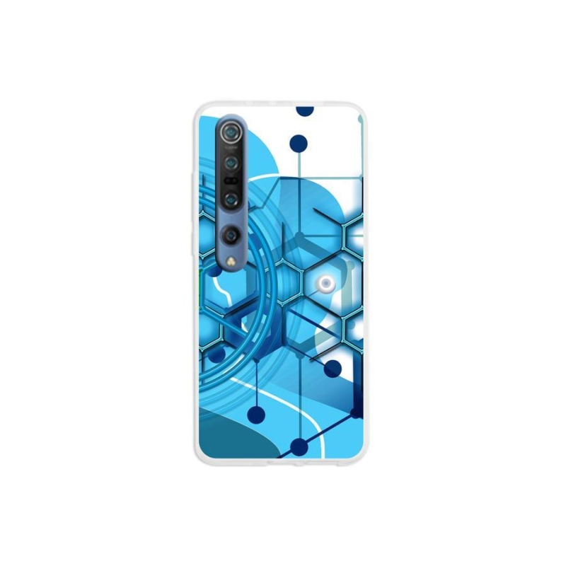 Gelové pouzdro mmCase na mobil Xiaomi Mi 10 - abstraktní vzor 2
