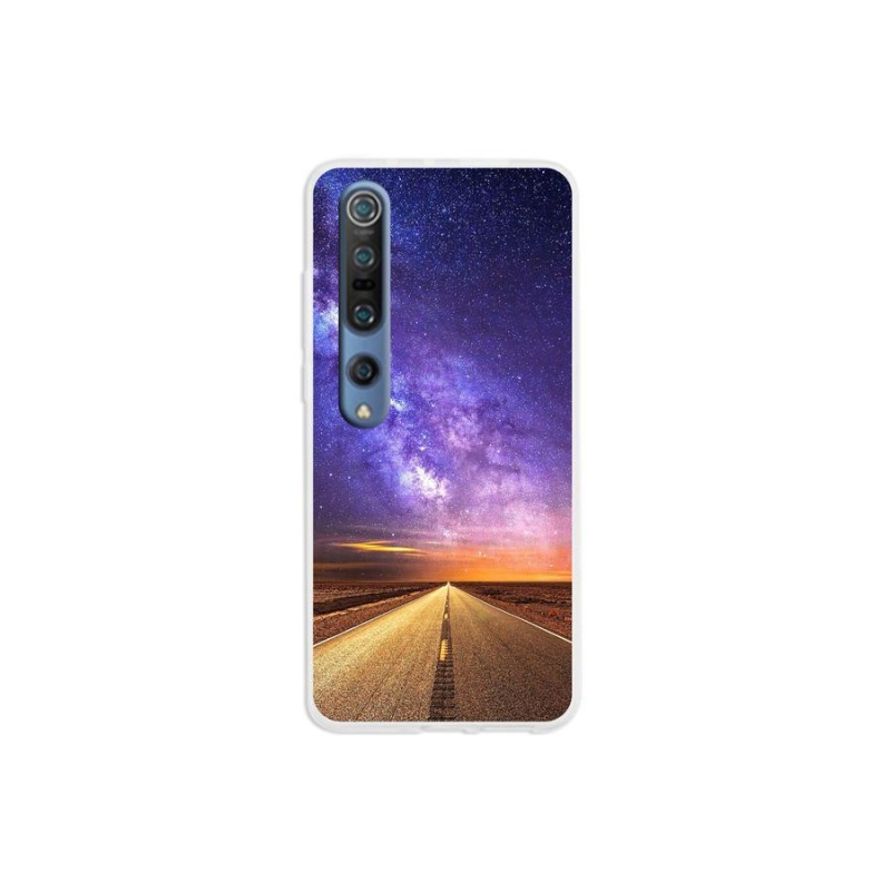 Gelové pouzdro mmCase na mobil Xiaomi Mi 10 - americká silnice