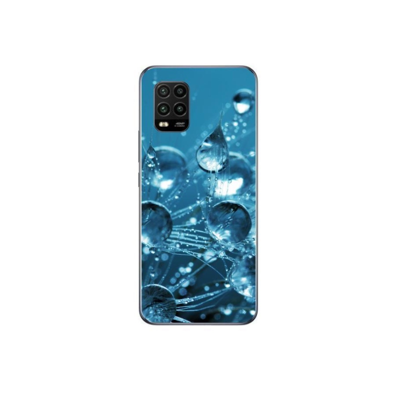 Gelové pouzdro mmCase na mobil Xiaomi Mi 10 Lite - kapky vody