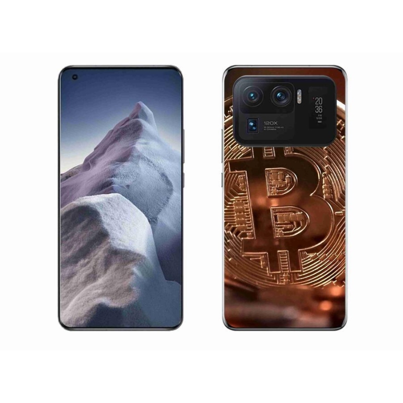 Gelové pouzdro mmCase na mobil Xiaomi Mi 11 Ultra - bitcoin