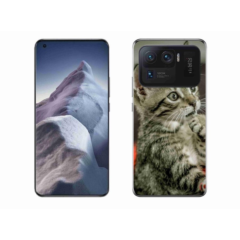 Gelové pouzdro mmCase na mobil Xiaomi Mi 11 Ultra - roztomilá kočka