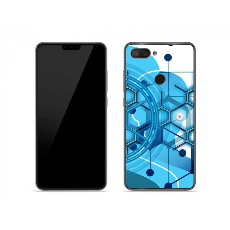 Gelové pouzdro mmCase na mobil Xiaomi Mi 8 Lite - abstraktní vzor 2