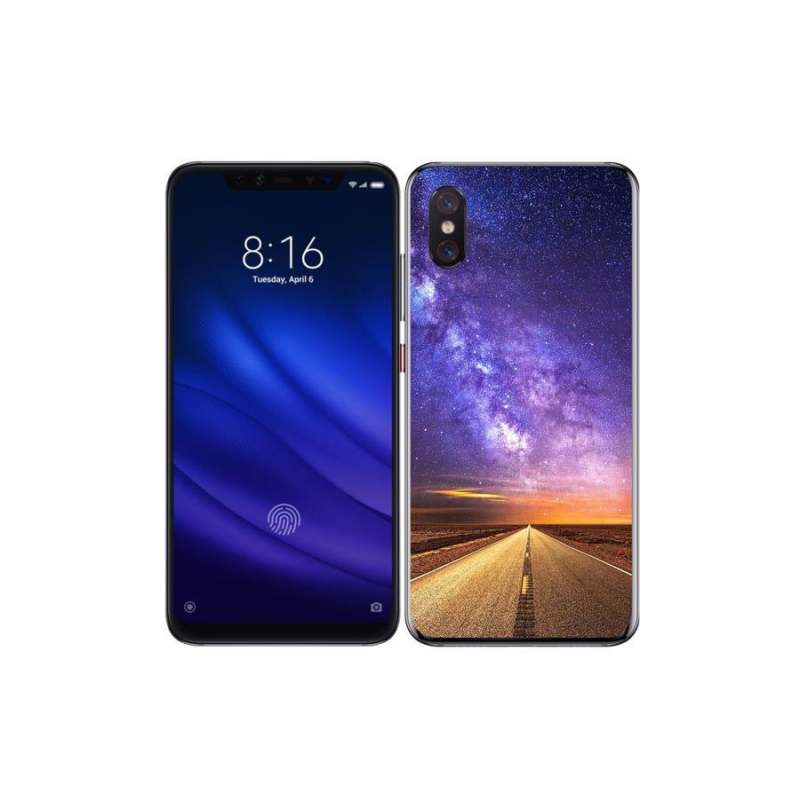 Gelové pouzdro mmCase na mobil Xiaomi Mi 8 Pro - americká silnice