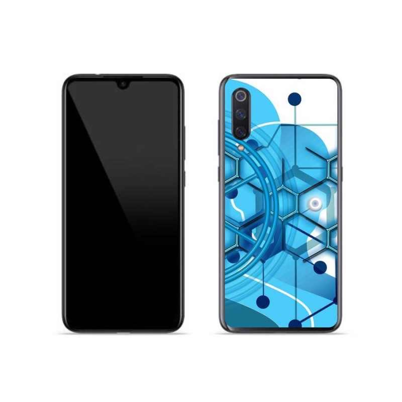 Gelové pouzdro mmCase na mobil Xiaomi Mi 9 - abstraktní vzor 2