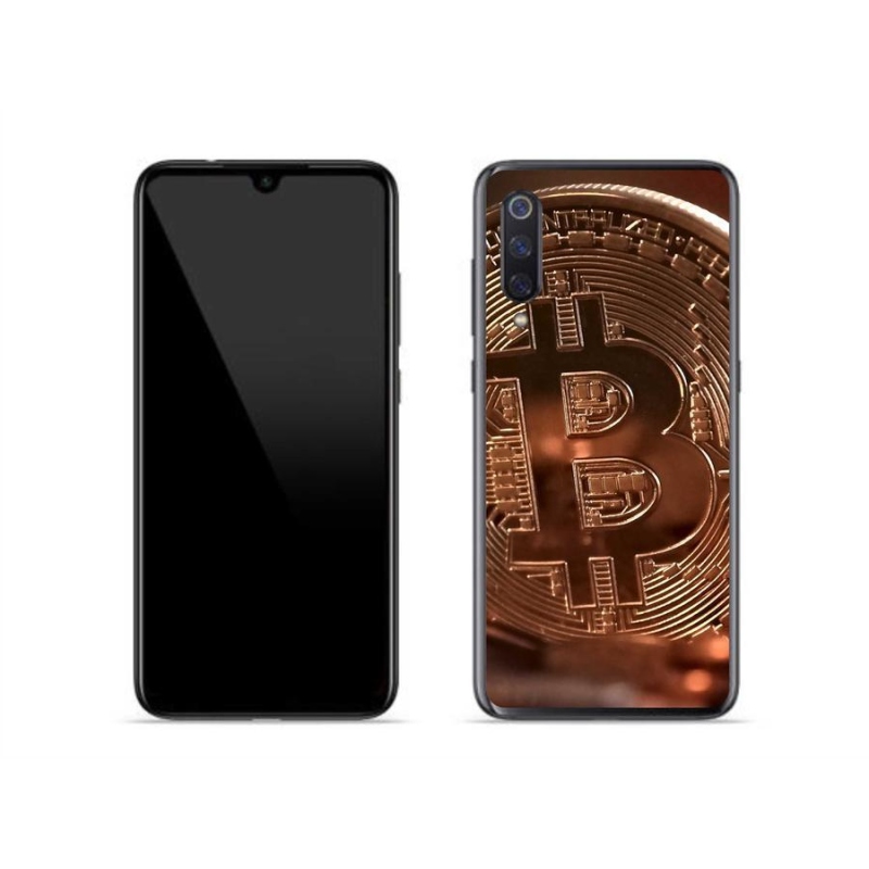 Gelové pouzdro mmCase na mobil Xiaomi Mi 9 - bitcoin