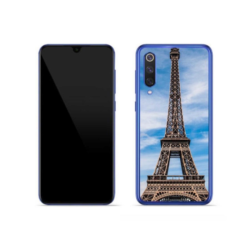Gelové pouzdro mmCase na mobil Xiaomi Mi 9 SE - eiffelova věž 4