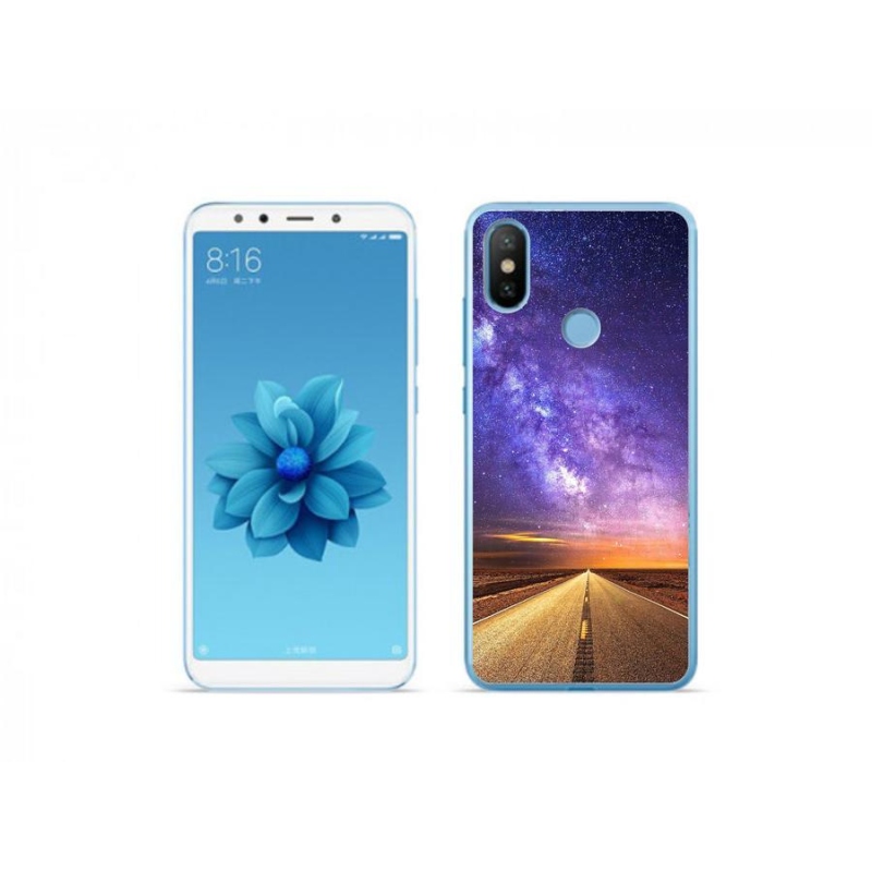 Gelové pouzdro mmCase na mobil Xiaomi Mi A2 - americká silnice
