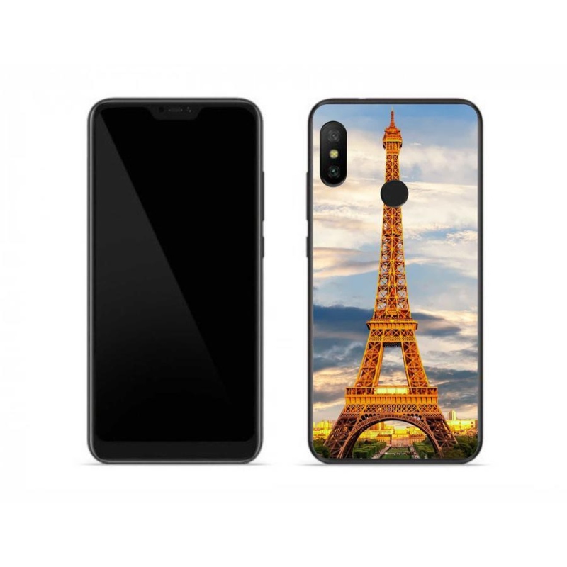 Gelové pouzdro mmCase na mobil Xiaomi Mi A2 Lite - eiffelova věž 3