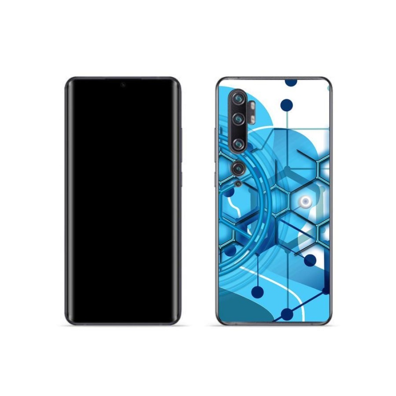 Gelové pouzdro mmCase na mobil Xiaomi Mi Note 10 - abstraktní vzor 2