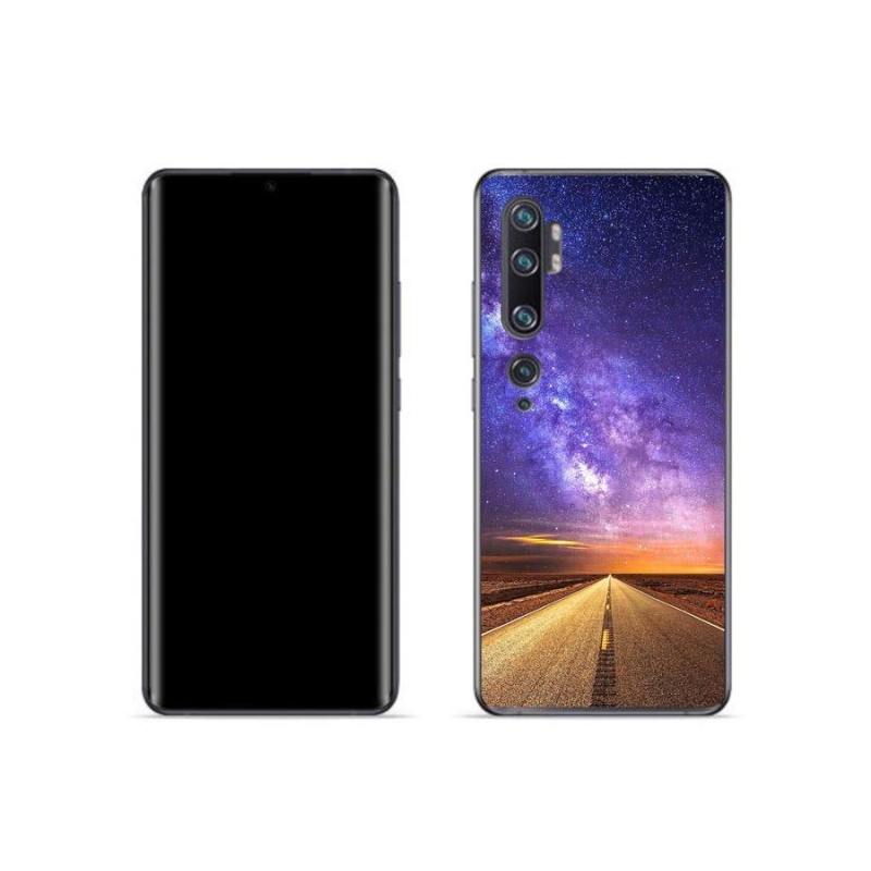 Gelové pouzdro mmCase na mobil Xiaomi Mi Note 10 - americká silnice