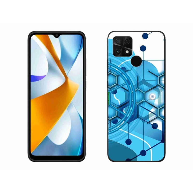 Gelové pouzdro mmCase na mobil Xiaomi Poco C40 - abstraktní vzor 2