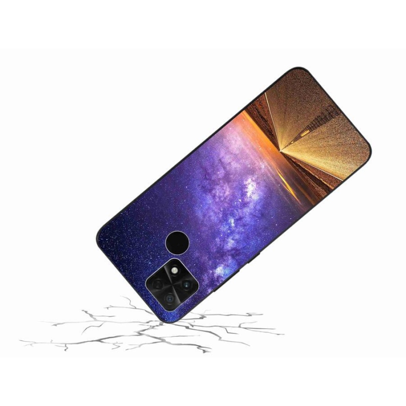 Gelové pouzdro mmCase na mobil Xiaomi Poco C40 - americká silnice