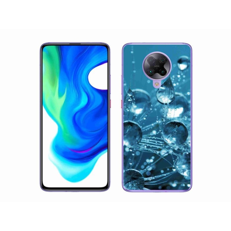 Gelové pouzdro mmCase na mobil Xiaomi Poco F2 Pro - kapky vody