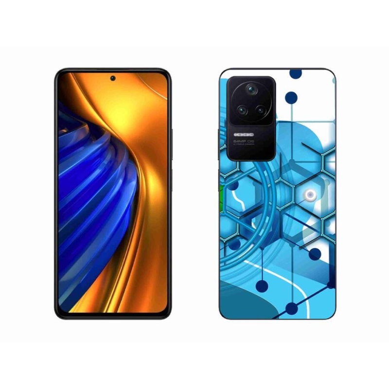 Gelové pouzdro mmCase na mobil Xiaomi Poco F4 - abstraktní vzor 2