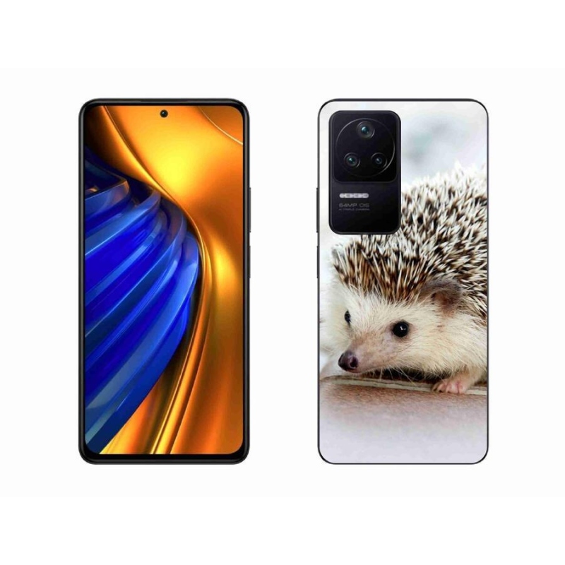 Gelové pouzdro mmCase na mobil Xiaomi Poco F4 - ježek