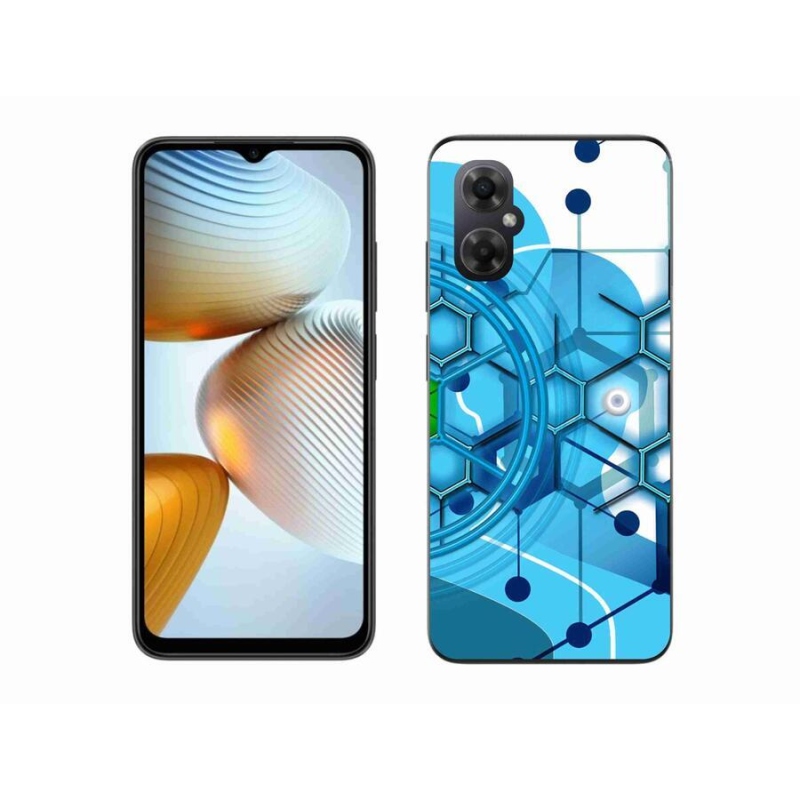 Gelové pouzdro mmCase na mobil Xiaomi Poco M4 5G - abstraktní vzor 2