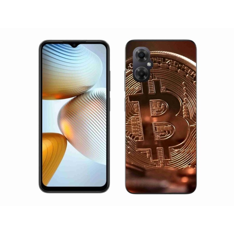 Gelové pouzdro mmCase na mobil Xiaomi Poco M4 5G - bitcoin