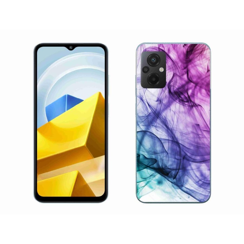 Gelové pouzdro mmCase na mobil Xiaomi Poco M5 4G - abstraktní vzor
