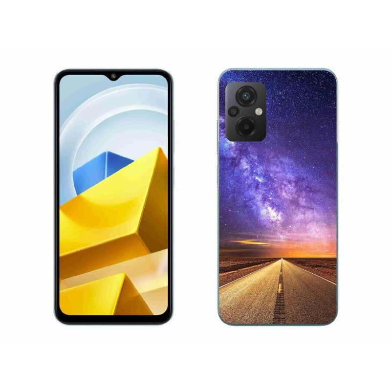 Gelové pouzdro mmCase na mobil Xiaomi Poco M5 4G - americká silnice