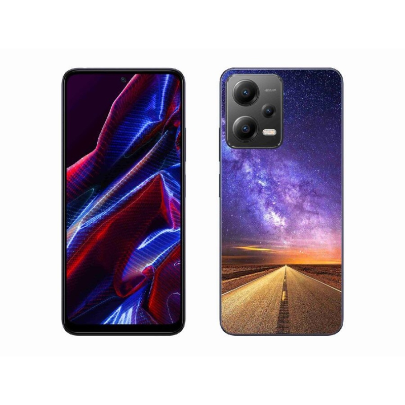 Gelové pouzdro mmCase na mobil Xiaomi Poco X5 5G - americká silnice