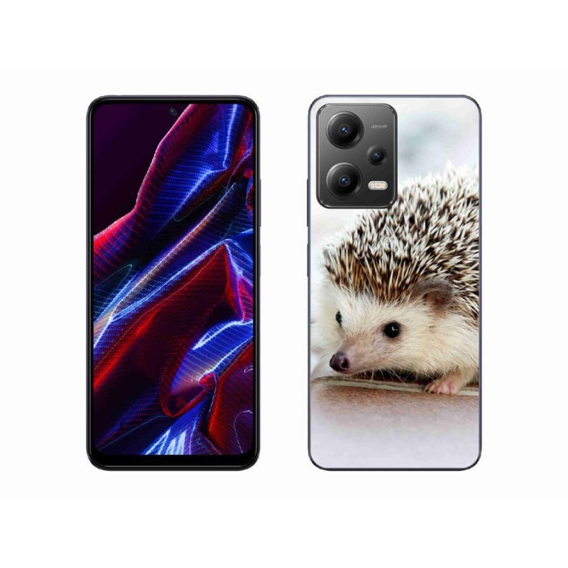 Gelové pouzdro mmCase na mobil Xiaomi Poco X5 5G - ježek