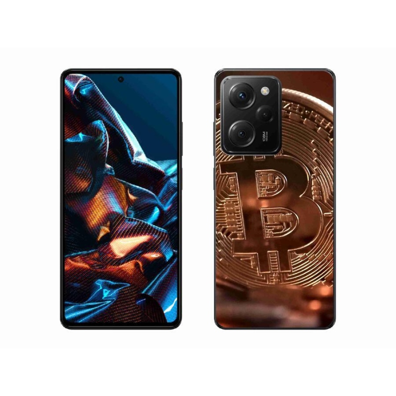 Gelové pouzdro mmCase na mobil Xiaomi Poco X5 Pro 5G - bitcoin