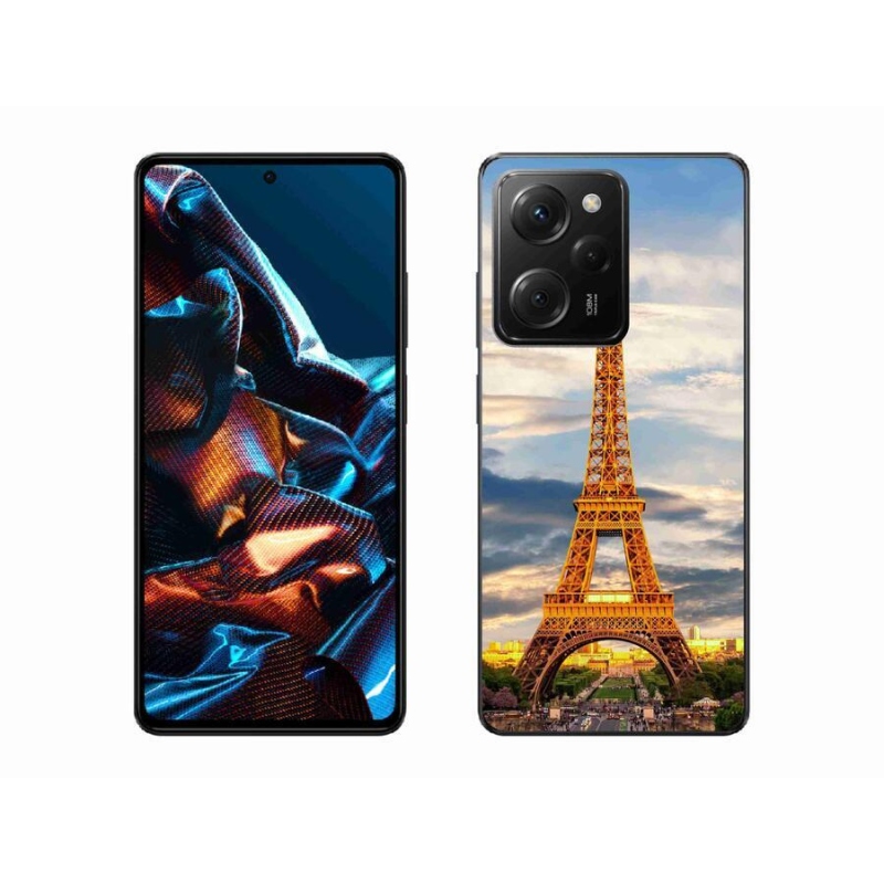 Gelové pouzdro mmCase na mobil Xiaomi Poco X5 Pro 5G - eiffelova věž 3