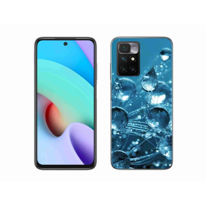 Gelové pouzdro mmCase na mobil Xiaomi Redmi 10/Redmi 10 (2022) - kapky vody