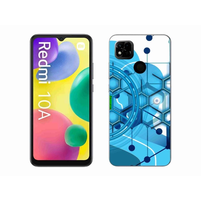 Gelové pouzdro mmCase na mobil Xiaomi Redmi 10A - abstraktní vzor 2