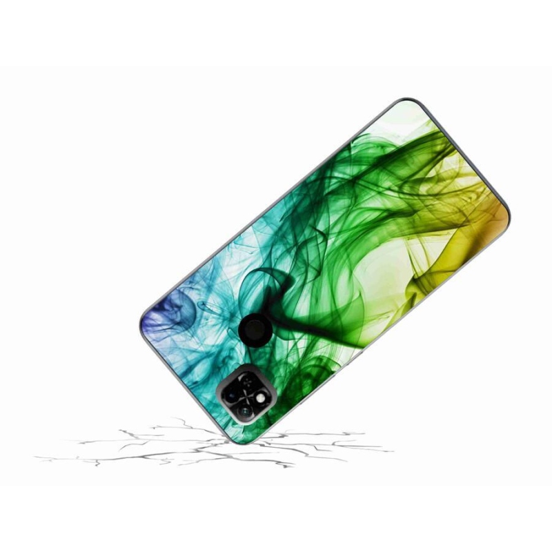 Gelové pouzdro mmCase na mobil Xiaomi Redmi 10A - abstraktní vzor 3